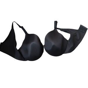 Cacique black light lined underwire bra with adjustable straps size 44DD